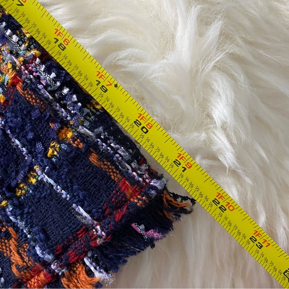 NWT Chico's Mid-length Tweed Open-Front Petite Jacket Size 8-10P / Small - Picture 12 of 13